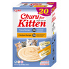 Inaba Cat Churu Kitten 40x14g Kremowy Przysmak Dla Kociąt Pasta Mix Kurczak I Tuńczyk