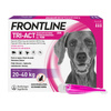 Frontline Tri-Act Dla Psów L 20-40kg Pipeta 3x4ml Krople Na Pchły Kleszcze Komary i Inne Owady