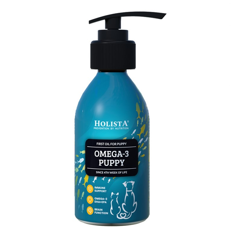 Holista Omega 3 Puppy Oil Suplementy Dla Szczeniąt I Kociąt Zdrowy Rozwój