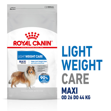 Royal Canin Maxi Light Weight Care 3kg Karma Sucha Dla Psów Dużych Ras Z Tendencją Do Nadwagi