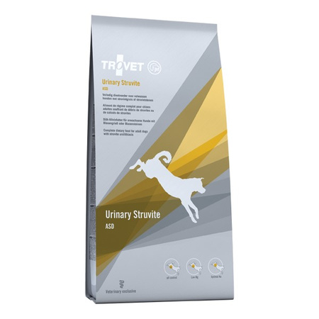 Trovet Urinary Struvite ASD 3kg Sucha Karma Dla Dorosłych Psów Z Kamicą Nerkową
