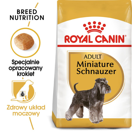Royal Canin BHN Miniature Schnauzer Adult 7,5kg Karma Sucha Dla Psów Dorosłych Rasy Sznaucer Miniaturowy