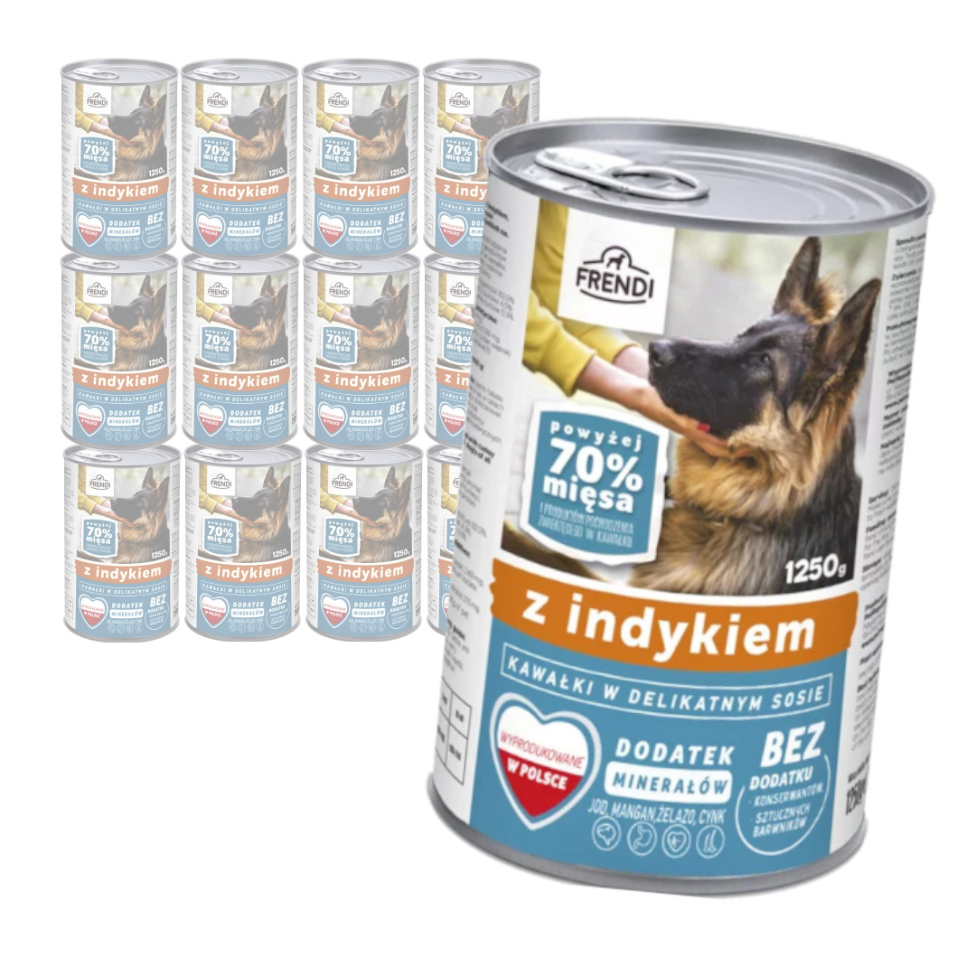 Frendi Kawałki w Delikatnym Sosie z Indykiem