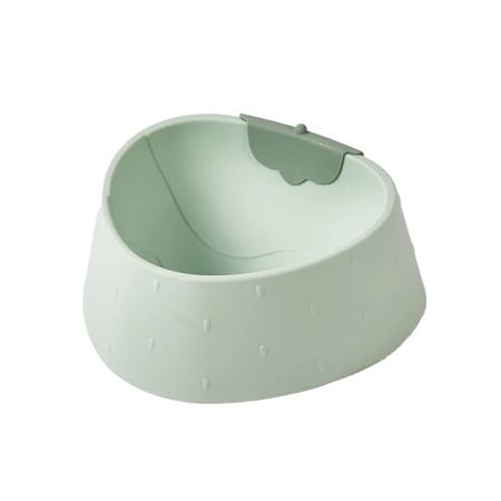 Miska dla Psa Kota Plastikowa w Kształcie Truskawki Zielona 500ml
