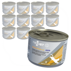 Trovet ASD Urinary Struvite 12x200g Mokra Karma Dietetyczna z Wieprzowiną i Kurczakiem Dla Dorosłych Kotów z Kamicą Nerkową