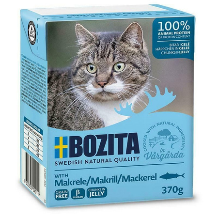 Bozita Kawałki W Galaretce Z Makrelą 370g