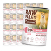 Raw Paleo Pork&Lamb Adult Duoprotein 24x400g Mokra Karma Dla Psa z Wieprzowiną i Jagnięciną