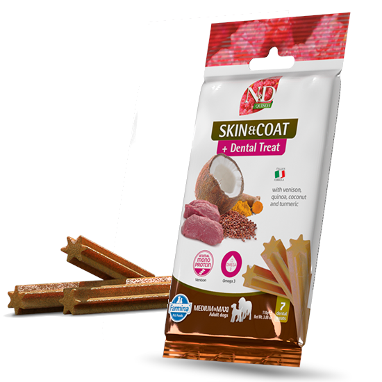 dental treat Skin & Coat Venison medium & maxi