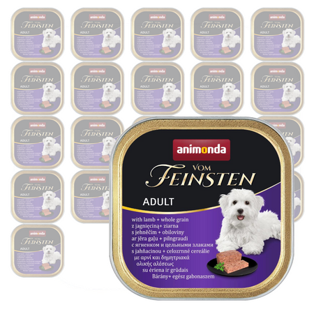 Animonda Vom Feinsten Mokra Karma Dla Psa 22x150g Z Jagnięciną I Ziarnami