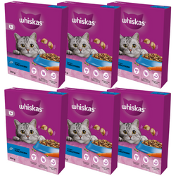 Whiskas Adult 6x300g Sucha Karma Pełnoporcjowa Dla Dorosłych Kotów Z Tuńczykiem