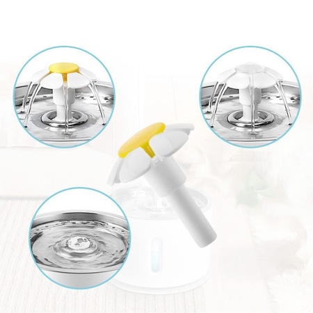 Fontanna Dla Kota I Psa 2,4L Automatyczny Dozownik Wody Poidełko Z Filtrem