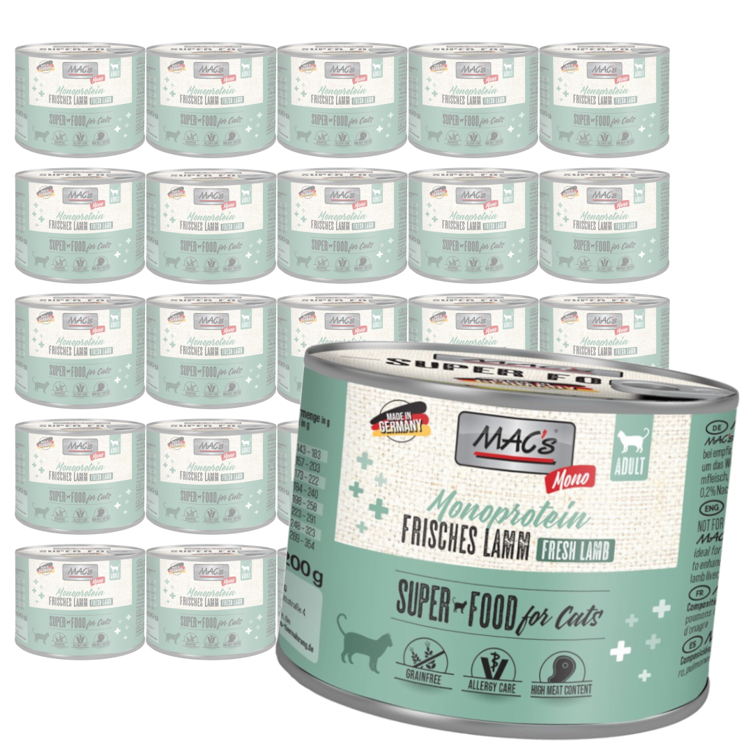 MAC's Monoproteinowa Mokra Karma Dla Kota Jagnięcina