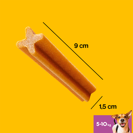 Pedigree DentaStix Gryzak Dentystyczny Dla Psów Małych Ras 4x110g (112 Sztuk)