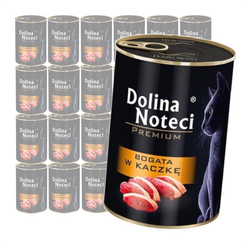 Dolina Noteci Premium 24x400 G Bogata W Kaczkę Mokra Karma Dla Kota