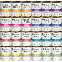 Dolina Noteci Premium Mix Smaków 24x800g Mokra Karma Dla Psa z Rybą