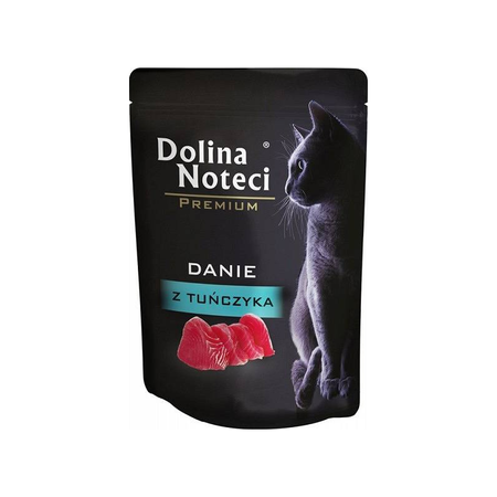 Dolina Noteci Karma Mokra Dla Kotów Mix 5 Smaków Danie z Wołowiny Tuńczyka Kaczki Królika i Dorsza 10x85g
