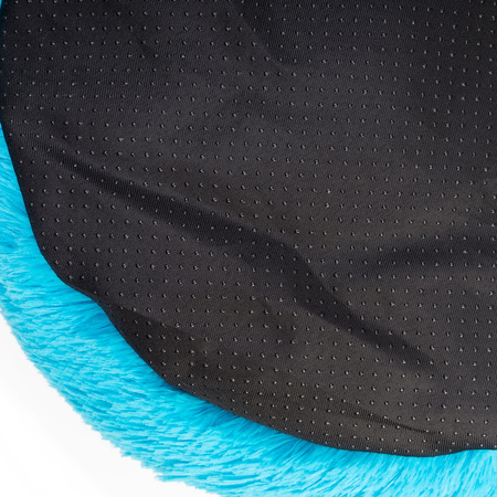 Legowisko Dla Psa i Kota Pluszowe L 70cm NIEBIESKIE