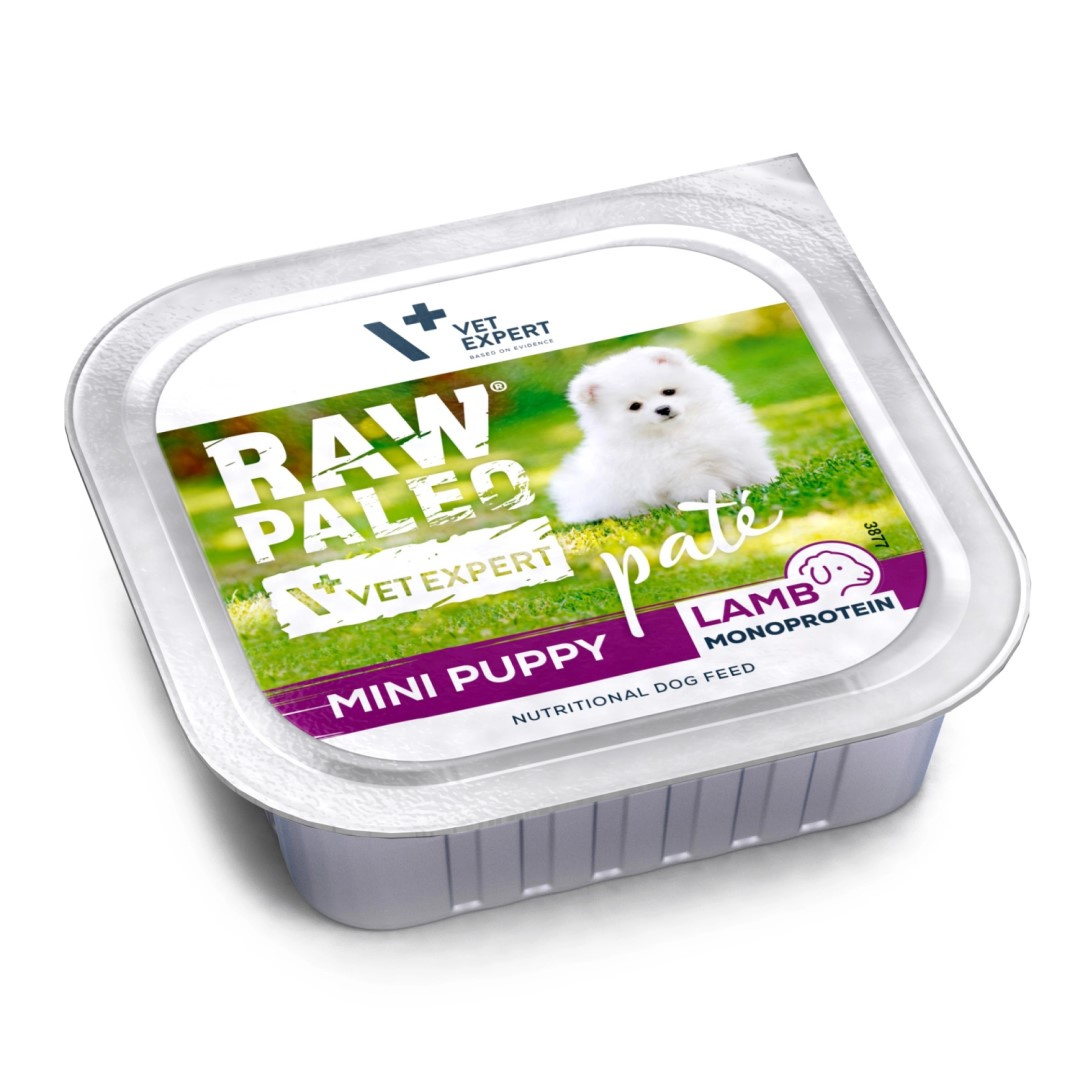 Raw Paleo Mokra Karma Pasztet Dla Szczeniąt