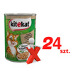 Karma mokra w puszce dla dorosłych kotów Kitekat z kaczką 24x 400g