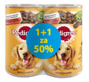 PEDIGREE Z Wołowiną W Galaretce 2x 1200g - Mokra Karma w Puszkach Dla Dorosłych Psów, CO DRUGA PUSZKA 50% TANIEJ