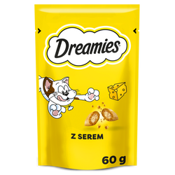 Dreamies z Pysznym Serem 60g Przysmaki dla kota