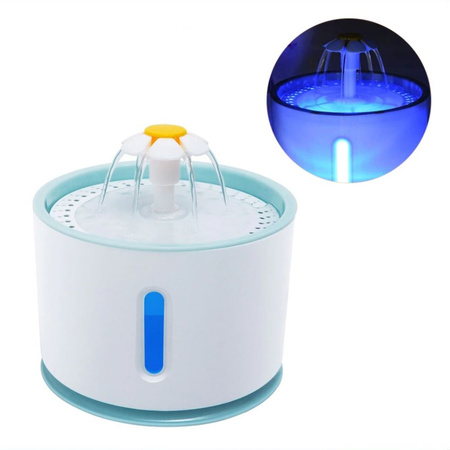 Fontanna Dla Kota I Psa 2,4L Automatyczny Dozownik Wody Poidełko Z Filtrem