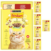 Purina Friskies z Wołowiną 6x85g Mokra Karma Dla Kota w Sosie