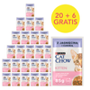 Purina Cat Chow Kitten 26x85g (20+6 GRATIS) Mokra Karma Dla Kociąt z Jagnięciną i Cukinią w Sosie