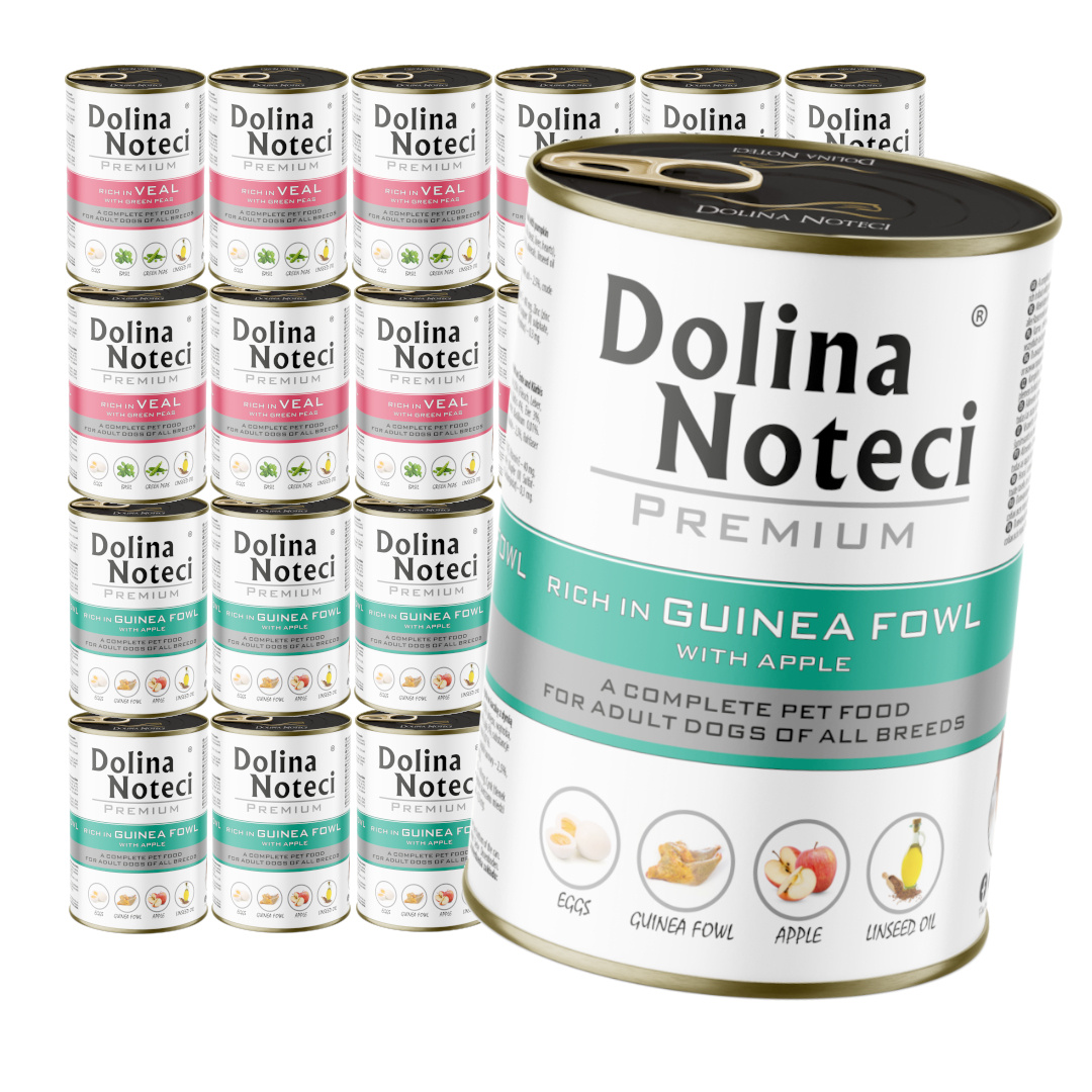 DNP Bogata W Cielęcinę Z Groszkiem i Perliczkę z Jabłkiem