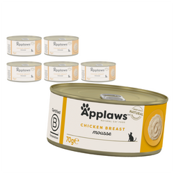 Applaws Cat Mokra Karma Dla Kota 6x70g Kurczak W Musie