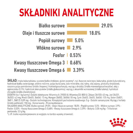 ROYAL CANIN Adult 8+ Yorkshire Terrier Sucha Karma Dla Yorka Seniora 2x500g