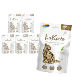 Hilton ŁaKocie Liofilizowana Kaczka 6x30g Naturalny Przysmak Dla Kota