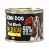 John Dog Pure Black Wild Boar Adult 12x200g Mokra Karma Dla Psa Z Dzikiem