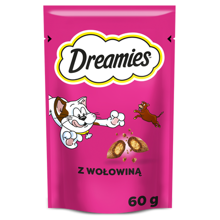 Dreamies 5x60g Przysmaki Dla Kota Z Kremowym Nadzieniem Mix 5 Smaków