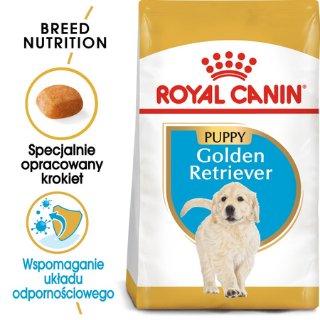 Royal Canin BHN Golden Retriever Puppy 3kg Karma Sucha Dla Szczeniąt Do 15 Miesiąca Rasy Golden Retriever