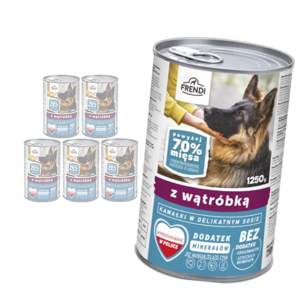 Frendi Kawałki w Delikatnym Sosie z Wątróbką