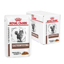 Royal Canin Veterinary Gastrointestinal 12x85g Mokra Karma W Sosie Dla Kotów Z Wrażliwym Układem Pokarmowym