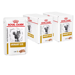 Royal Canin Veterinary Urinary S/O 24x85g Mokra Karma Dla Kotów Na Kamienie Struwitowe Pasztet