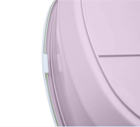 KUWETA DLA KOTA OTWARTA Z RAMKĄ NA ŻWIREK LAWENDOWA 47.4x39.6x13.9cm + ŁOPATKA GRATIS