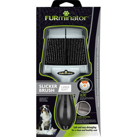 FURminator Szczotka Dla Psa Pudlówka Large Soft