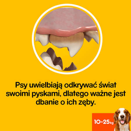 PEDIGREE DentaStix 28 sztuk (4x180g) Medium średnie rasy Gryzak dla psów