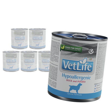 Farmina Vet Life Hypoallergenic Duck & Potato 6x300g Hipoalergiczna Mokra Karma Dla Psa z Kaczką