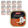 Animonda Vom Feinsten Adult 11x150g Mokra Karma Dla Psa z Wołowiną i Filetem z Kurczaka