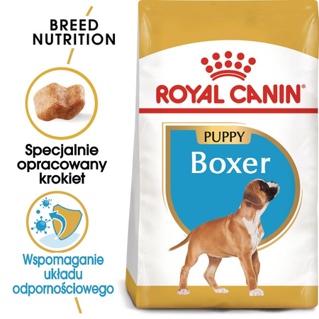 Royal Canin BHN Boxer Puppy 12kg Karma Sucha Dla Szczeniąt Do 15 Miesiąca Rasy Bokser