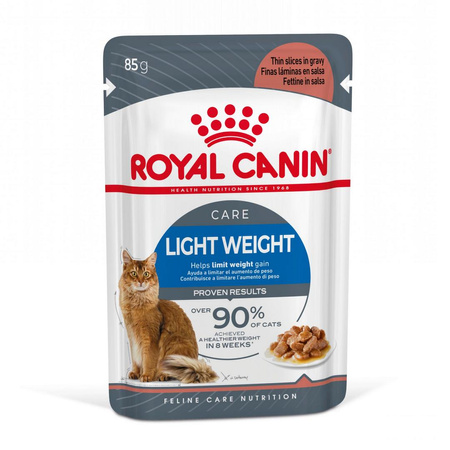 ROYAL CANIN Light Weight Care 12x85g Karma Mokra Dla Kotów z Tendencją Do Nadwagi Sos
