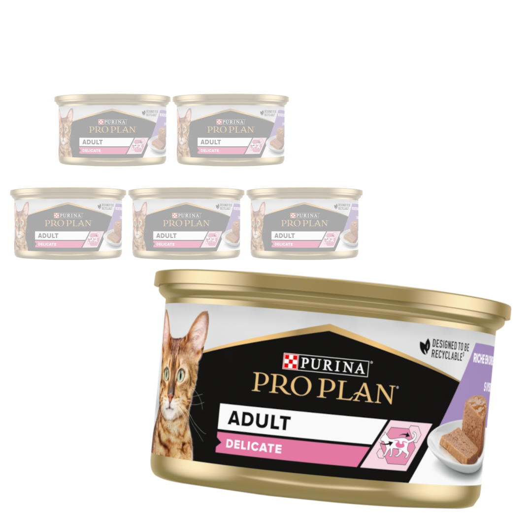 Purina Pro Plan Adult Delicate Mokra Karma Dla Kota Mus Z Indykiem