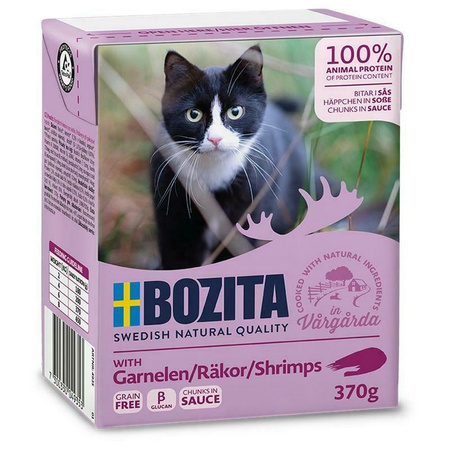 Bozita Kawałki W Sosie Z Krewetkami 370g