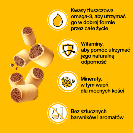 Przysmak Pedigree Markies 6x 150g kruche ciasteczka z kością szpikową