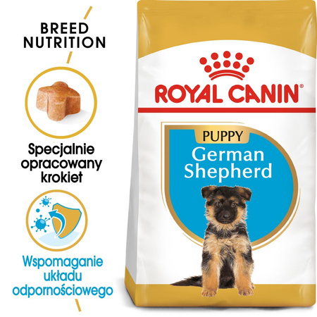 Royal Canin BHN German Shepherd Puppy 12kg Karma Sucha Dla Szczeniąt Do 15 Miesiąca Rasy Owczarek Niemiecki