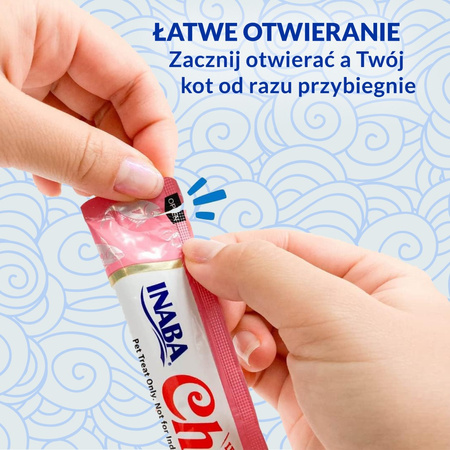 Inaba Cat Churu Skin Coat 4x14g (56g) Kremowy Przysmak Dla Kota Pasta Z Tuńczykiem